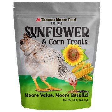 Thomas Moore Feed Sunflower & Corn Treats, 4.5 lbs