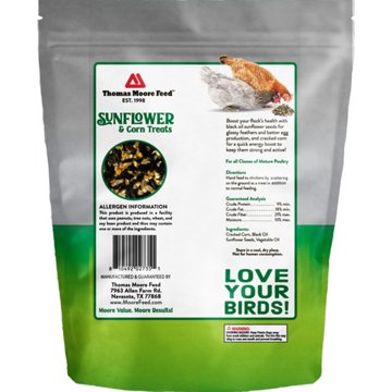 Thomas Moore Feed Sunflower & Corn Treats, 18 lb