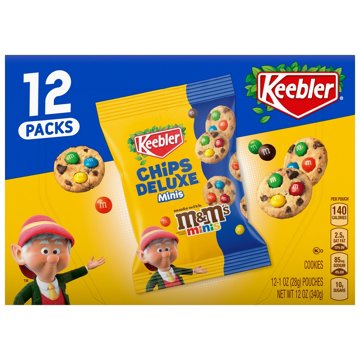 Keebler Chips Deluxe 1 oz Bag M&M'S Minis