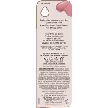 Burt's Bees Lip Shimmer - Peony