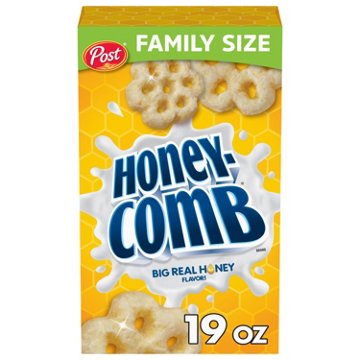 Post Honeycomb Cereal - Family Size, 19 oz