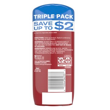 Old Spice Antiperspirant Deodorant - Clean, 3 Pack