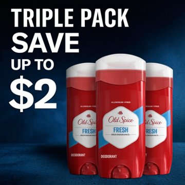 Old Spice Antiperspirant Deodorant - Clean, 3 Pack