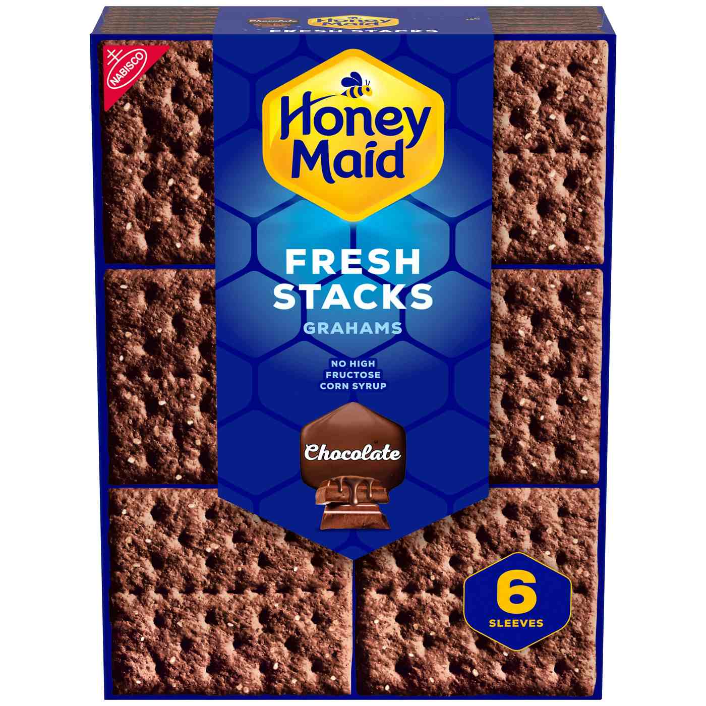 Honey Maid Fresh Stacks Grahams Crackers - Chocolate; image 1 of 8