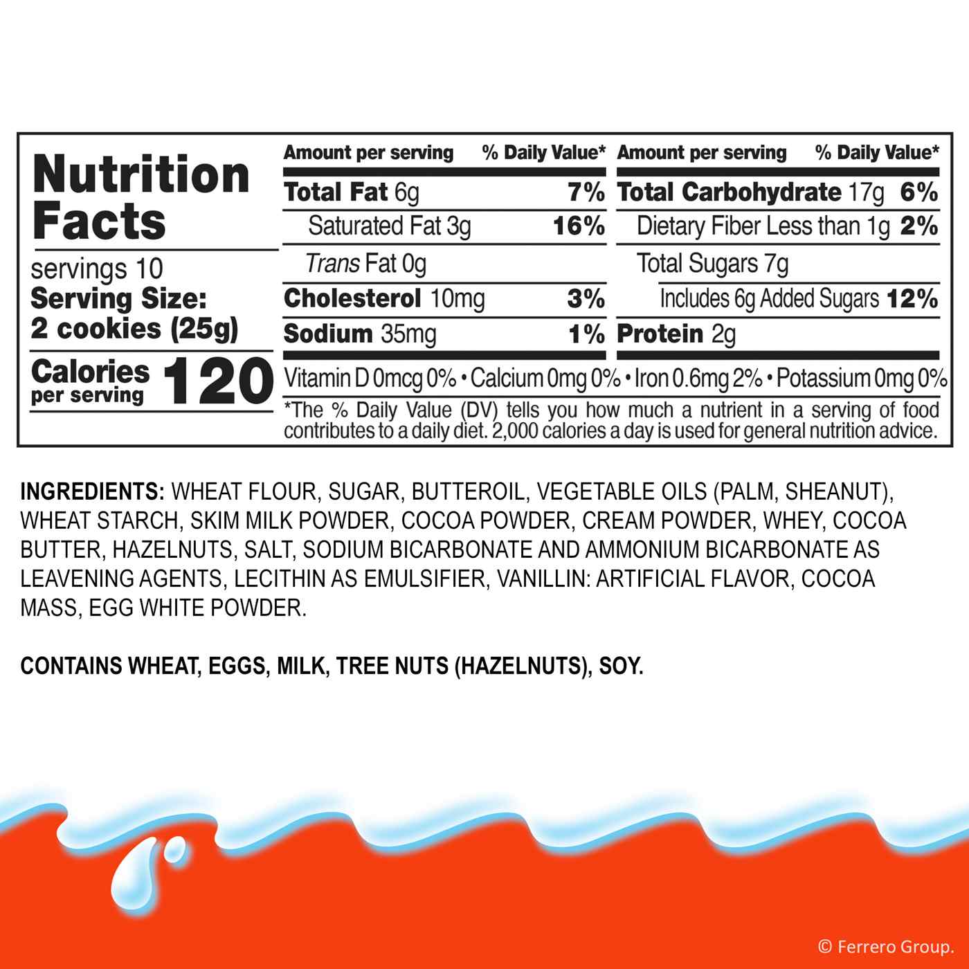 Kinder Kinderini Cookies; image 8 of 9