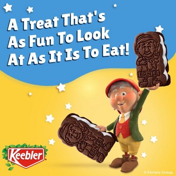 Keebler E.L.Fudge Elfwich Cookies - Choco Vanilla