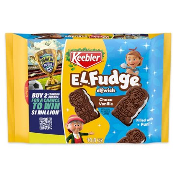 Keebler E.L.Fudge Elfwich Cookies - Choco Vanilla