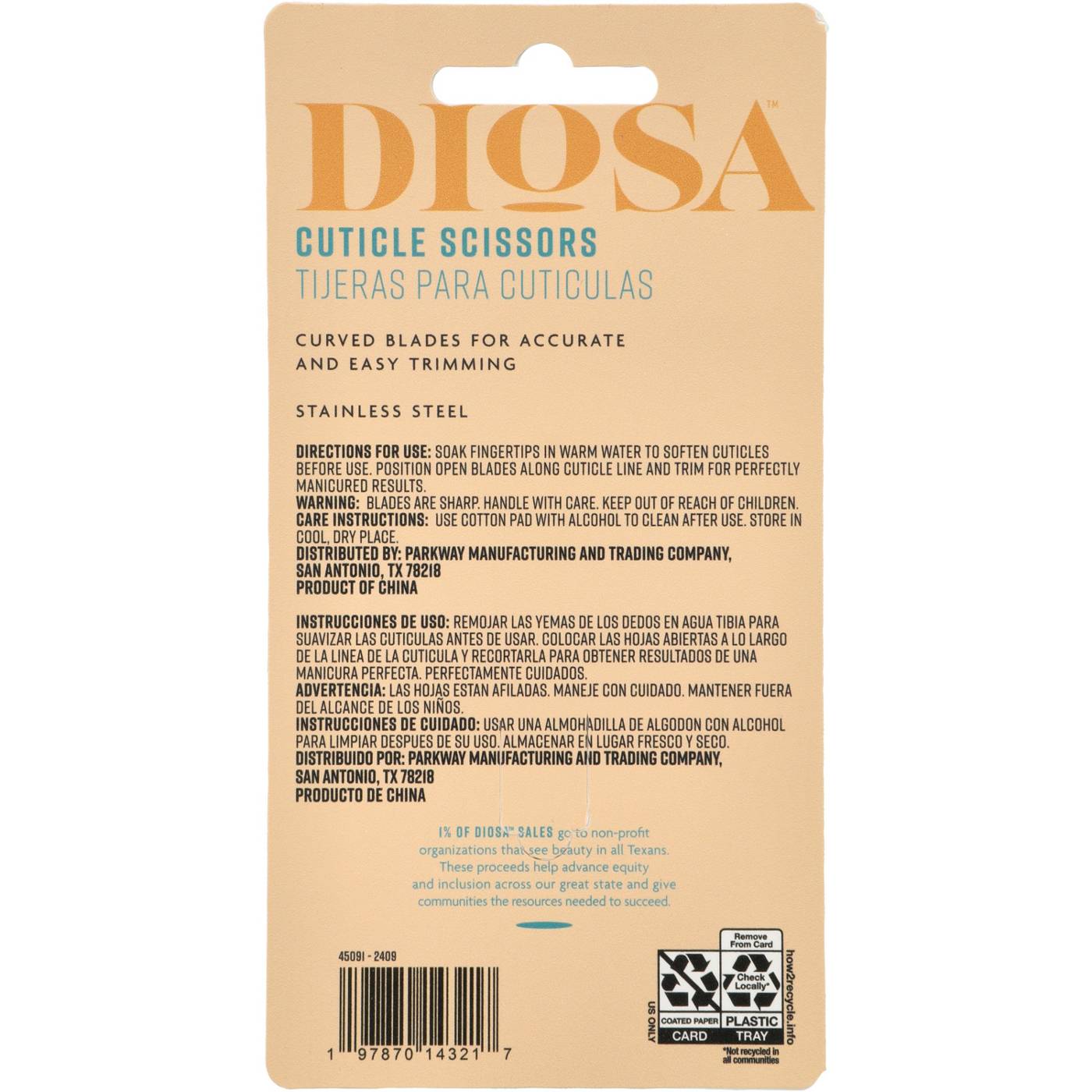 Diosa Cuticle Scissors; image 2 of 2