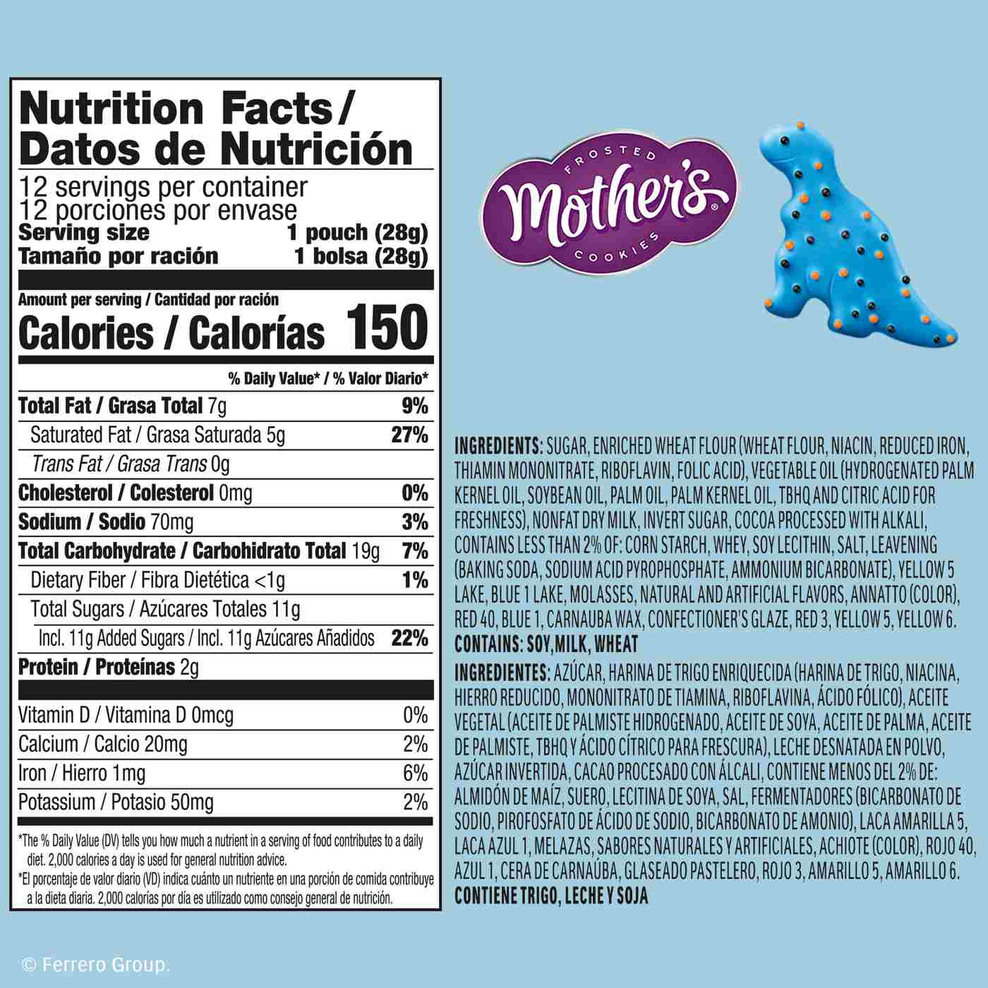 Mother's Jurassic World Dynamite Dinosaurs Cookies 1 oz Bags; image 2 of 9