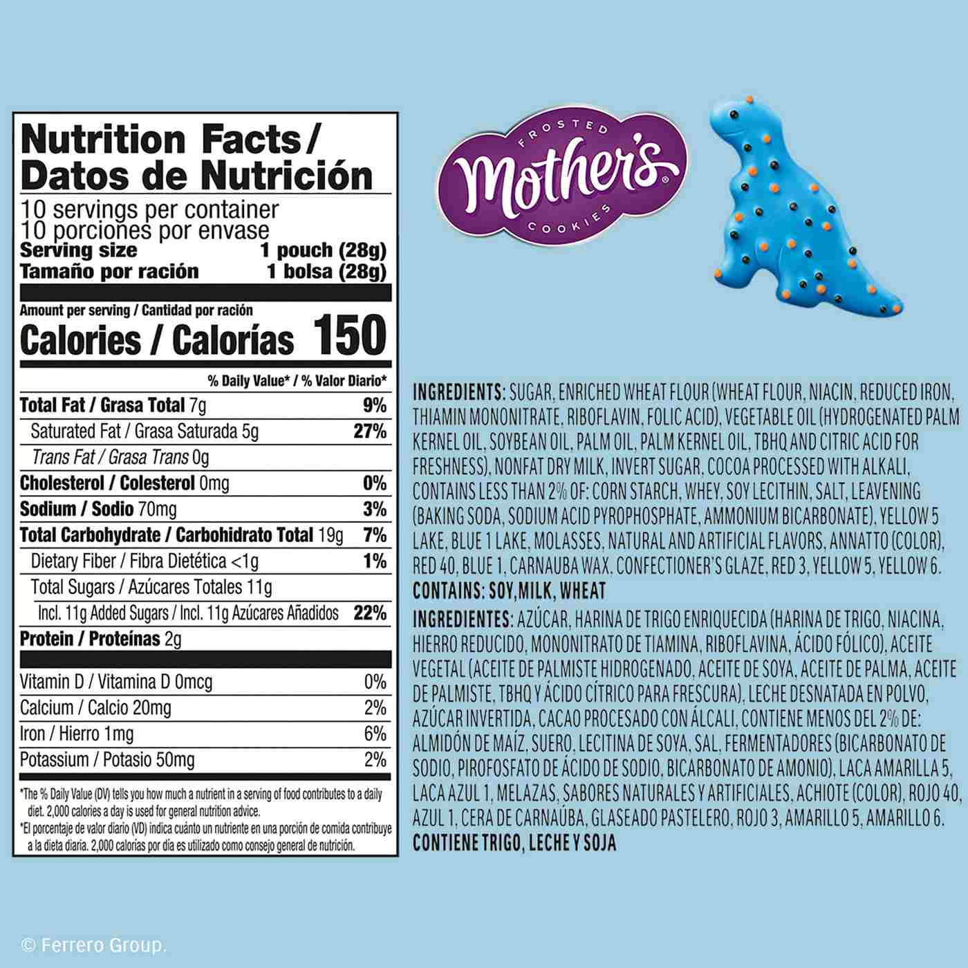 Mother's Jurassic World Dynamite Dinosaurs Cookies 1 oz Bags; image 8 of 9