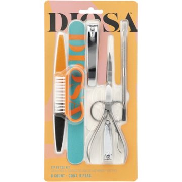 Diosa Tip-to-Toe Nail Kit, 8 pc