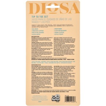 Diosa Tip-to-Toe Nail Kit, 8 pc