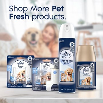 Glade Plug In Scented Oil Refills - Pet Fresh, 1.34 oz