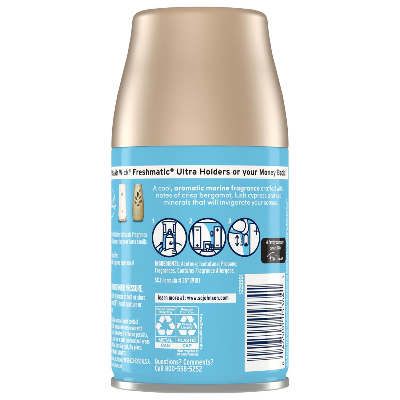 Glade Automatic Spray Refill - Fresh Sea Mist & Cypress; image 10 of 10