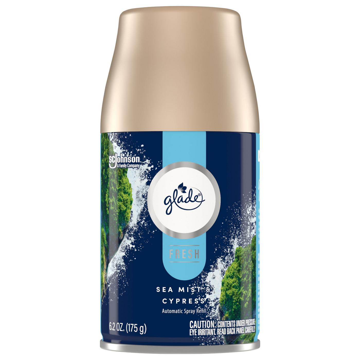 Glade Automatic Spray Refill - Fresh Sea Mist & Cypress; image 1 of 10