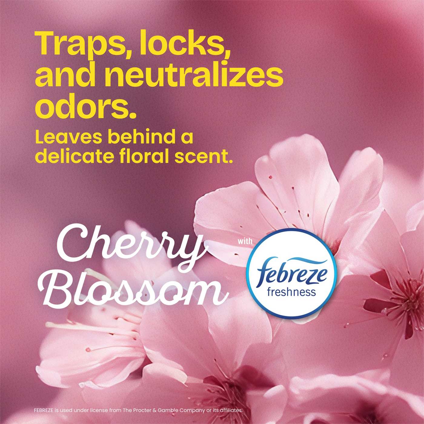 Glad ForceFlex Drawstring Trash Bags, 13 Gallon - Cherry Blossom; image 2 of 2