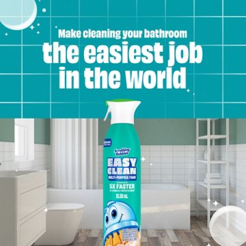 Scrubbing Bubbles Easy Clean Multi-Purpose Foam Bathroom Cleaner Aerosol Spray