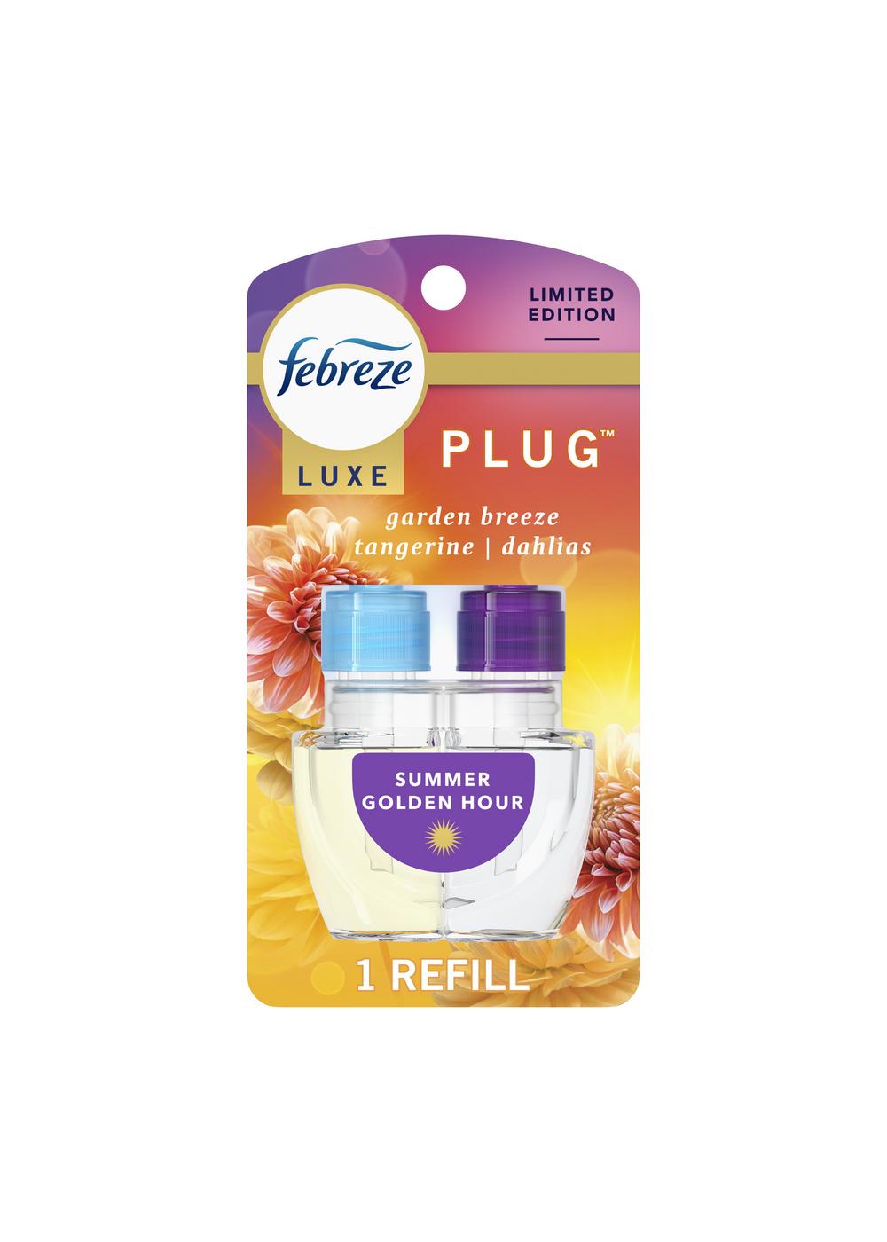 Febreze Luxe Plug In Refill - Summer Golden Hour; image 1 of 3