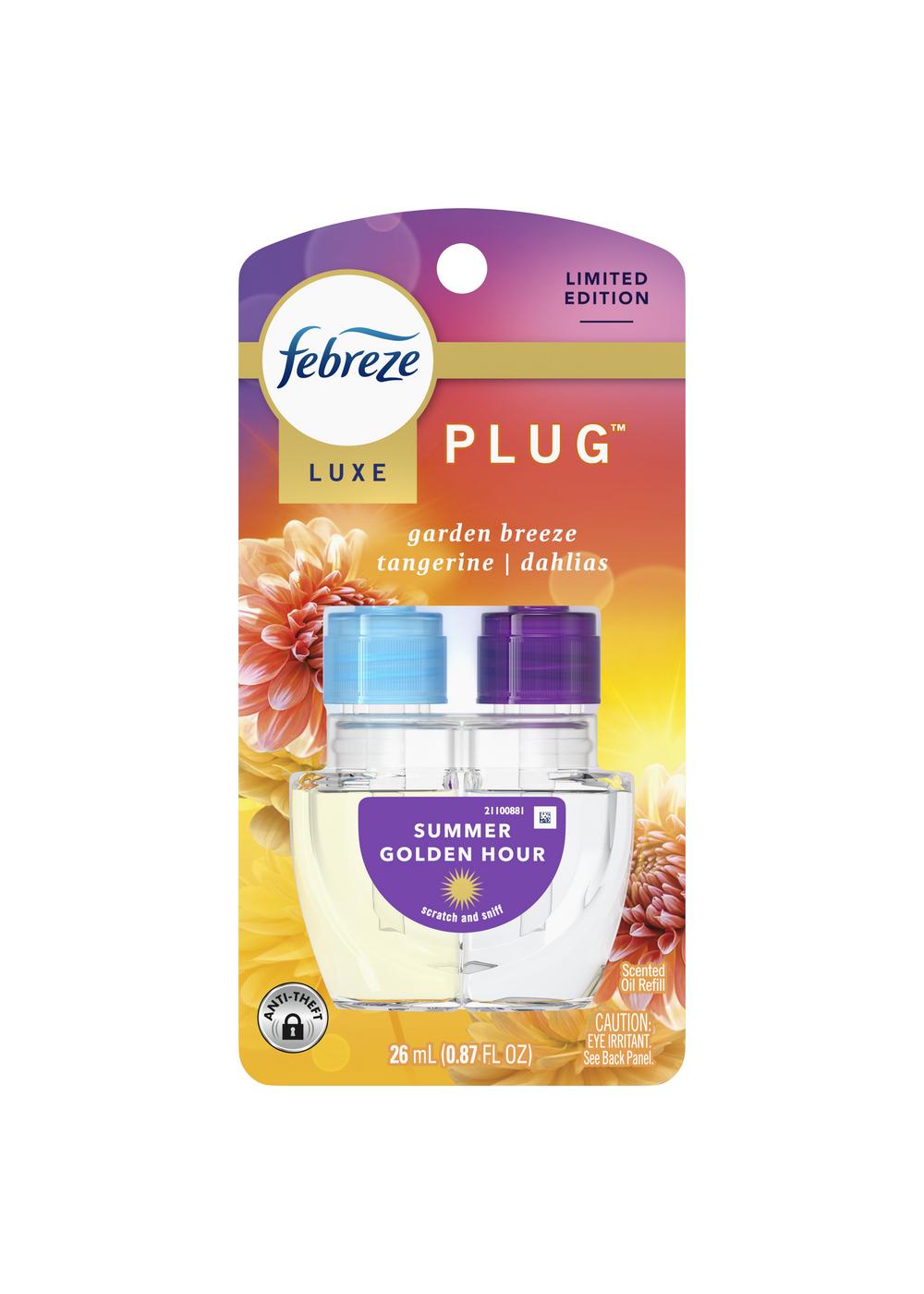 Febreze Luxe Plug In Refill - Summer Golden Hour; image 2 of 3