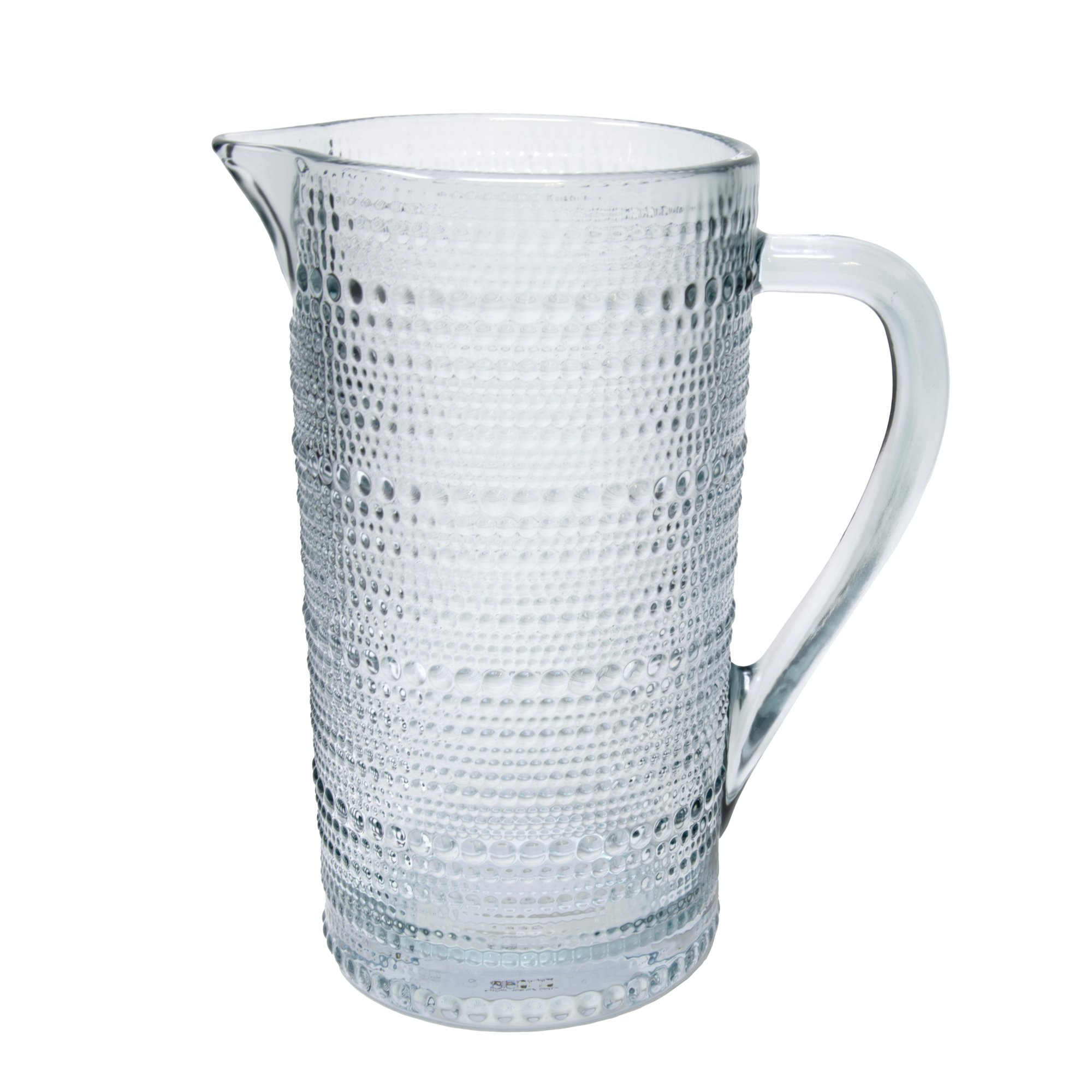 Blue Harbor Pebbles Glass Pitcher - Clear