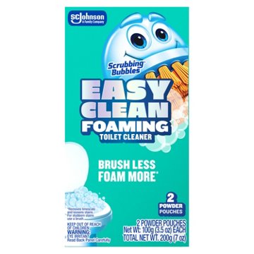 Scrubbing Bubbles Easy Clean Foaming Toilet Cleaner, 2 ct