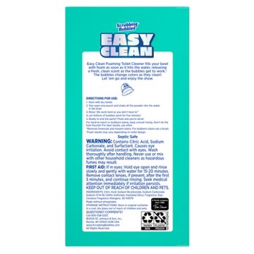 Scrubbing Bubbles Easy Clean Foaming Toilet Cleaner, 2 ct