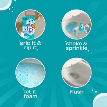 Scrubbing Bubbles Easy Clean Foaming Toilet Cleaner, 2 ct
