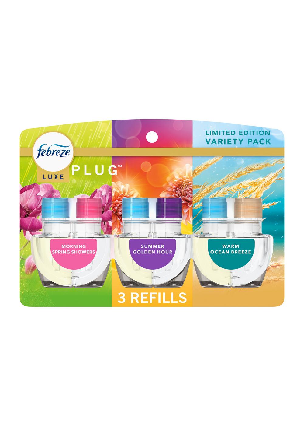 Febreze Luxe Plug In Refills Variety Pack, 2.63 oz; image 1 of 3