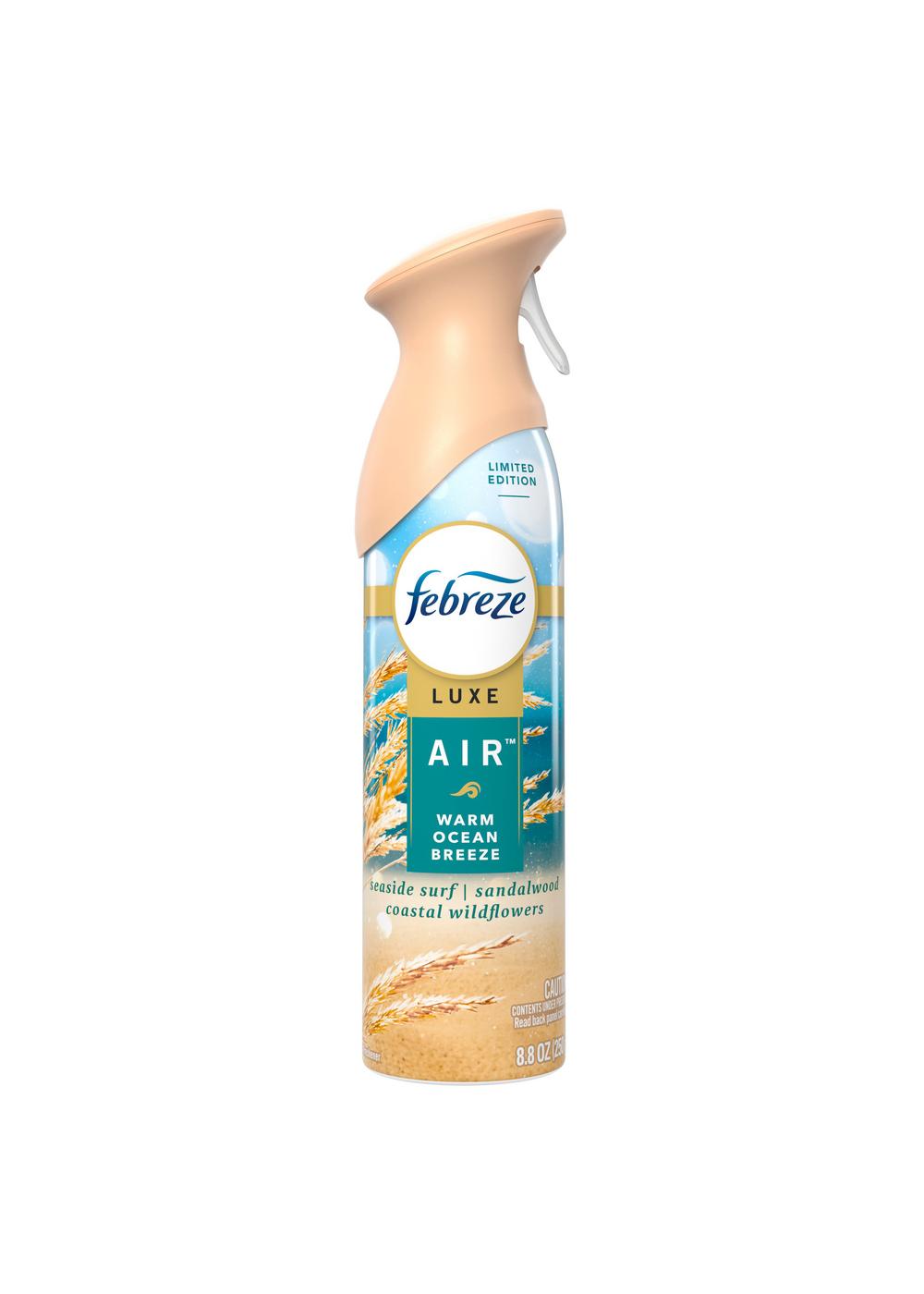 Febreze Luxe Air Freshener - Warm Ocean Breeze; image 1 of 2