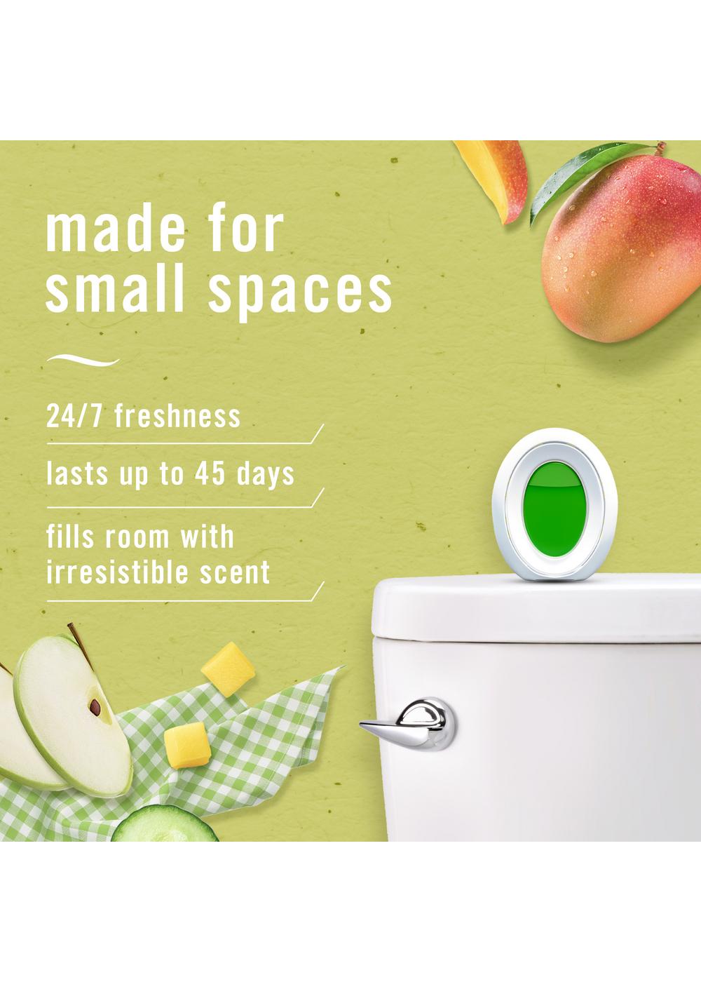 Febreze Bathroom Odor-Fighting Air Freshener - Apple Mango Sunshine ...