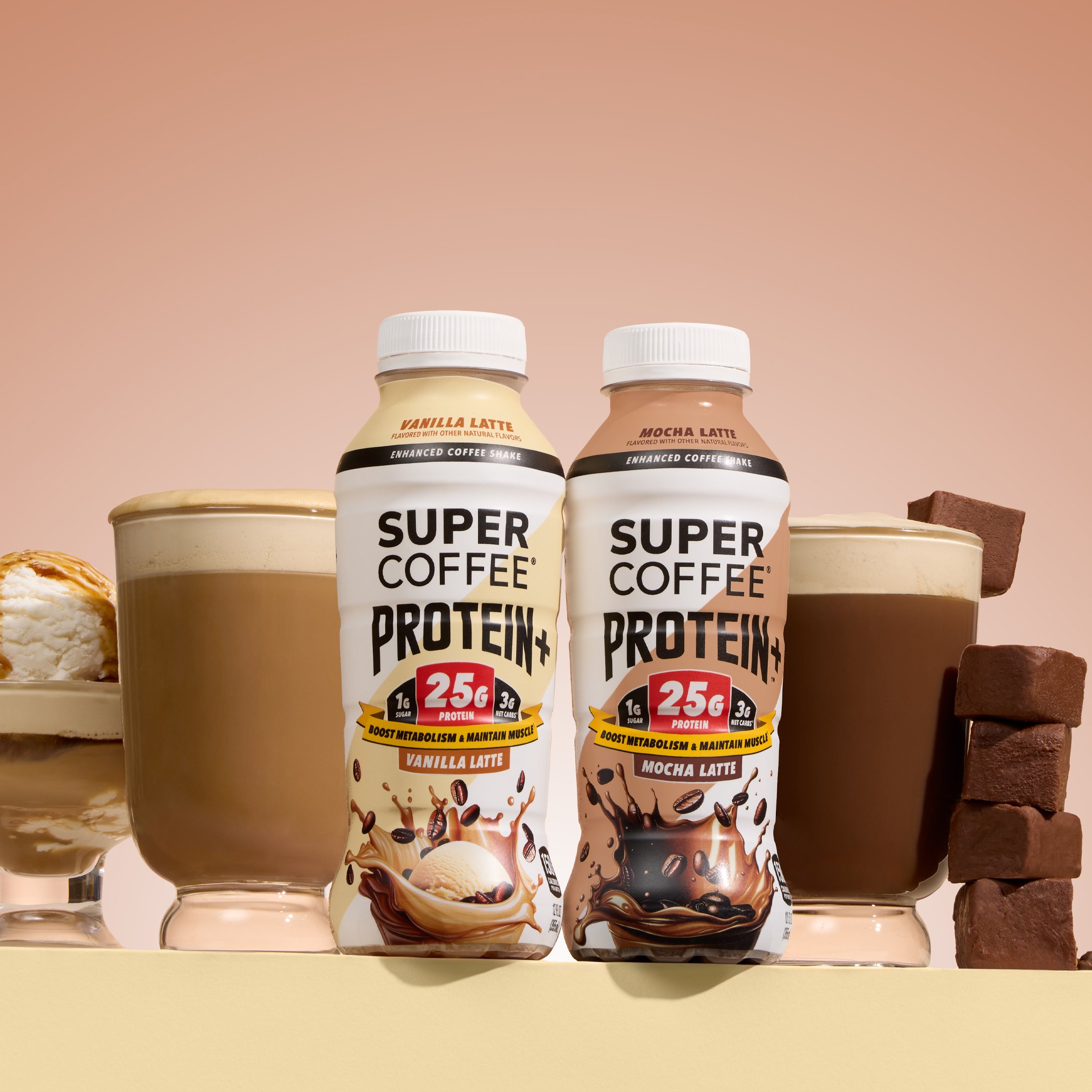 Super Coffee 25g Protein Enhanced Coffee Shake - Mocha Latte