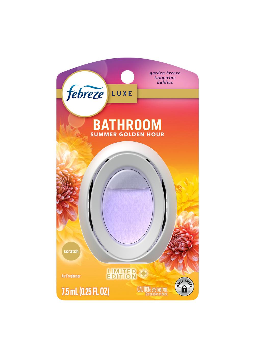 Febreze Bathroom Air Freshener - Summer Golden Hour; image 2 of 3