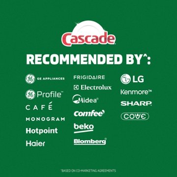 CASCADE Complete Dishwasher Pods - Fresh Scent, 100 CT