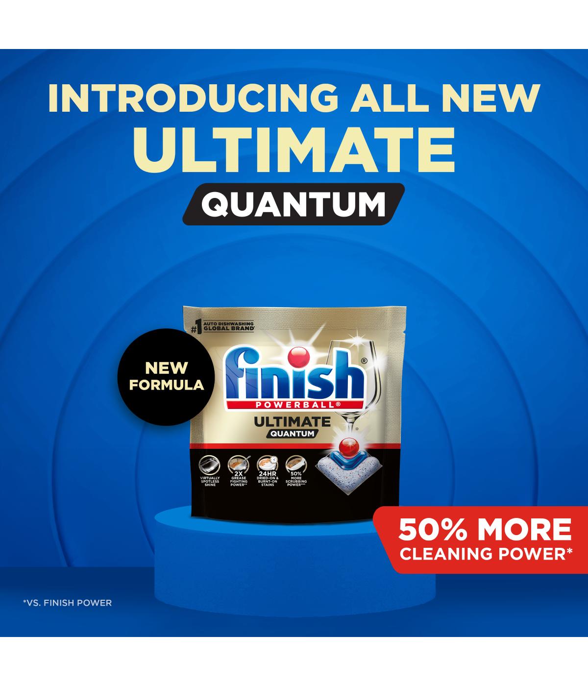 Finish Ultimate Quantum Dishwasher Detergent Pods; image 5 of 5
