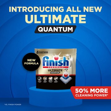 Finish Ultimate Quantum Dishwasher Detergent Pods
