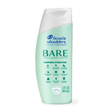 Head & Shoulders Travel Size Bare Soothing Hydration Shampoo - Travel Size