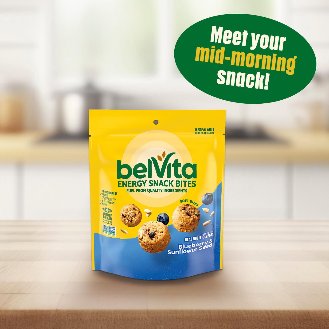 belVita Energy Snack Bites - Blueberry & Sunflower Seed; image 10 of 10