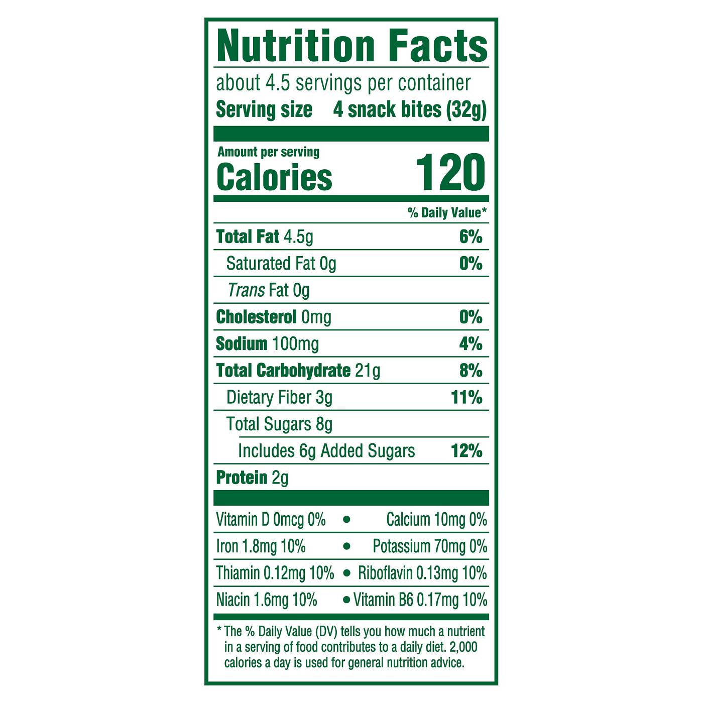 belVita Energy Snack Bites - Blueberry & Sunflower Seed; image 6 of 10