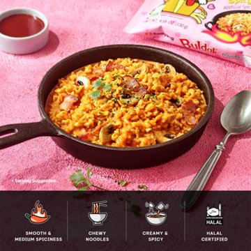 Samyang Buldak Carbonara Spicy Chicken Ramen Instant Soup Cup