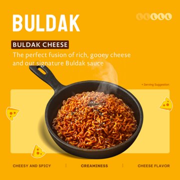 Samyang Buldak Cheese Spicy Chicken Ramen Instant Soup Cup
