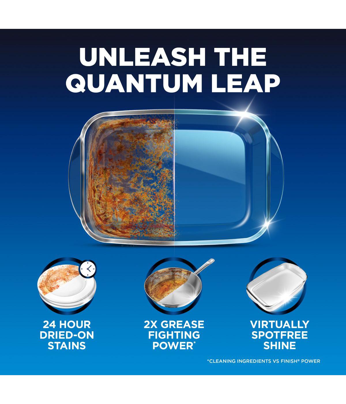 Finish Quantum Dishwasher Detergent Pods; image 5 of 5