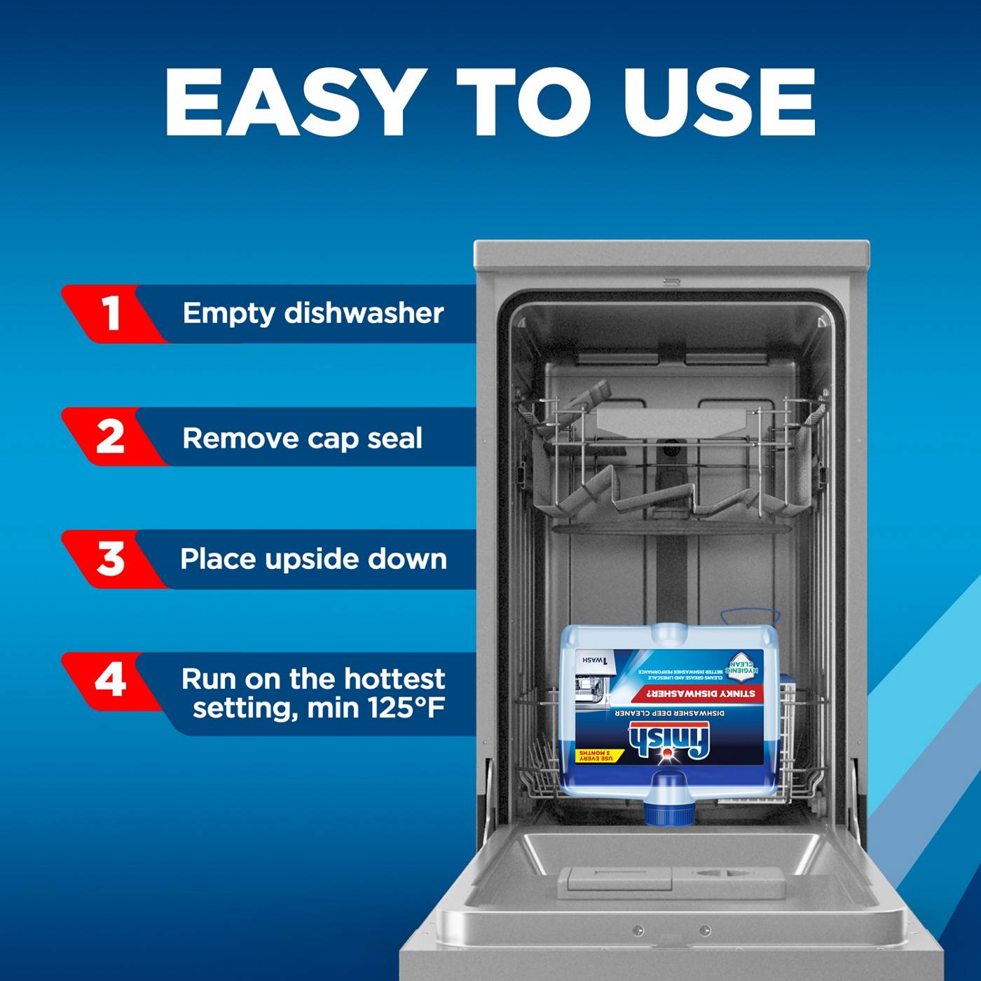 Finish Dishwasher Cleaner; image 3 of 5