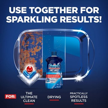 Finish Jet-Dry Rinse Aid Dishwasher Drying Agent