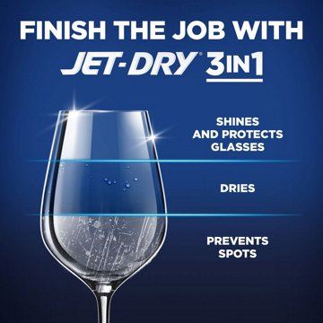 Finish Jet-Dry Rinse Aid Dishwasher Drying Agent