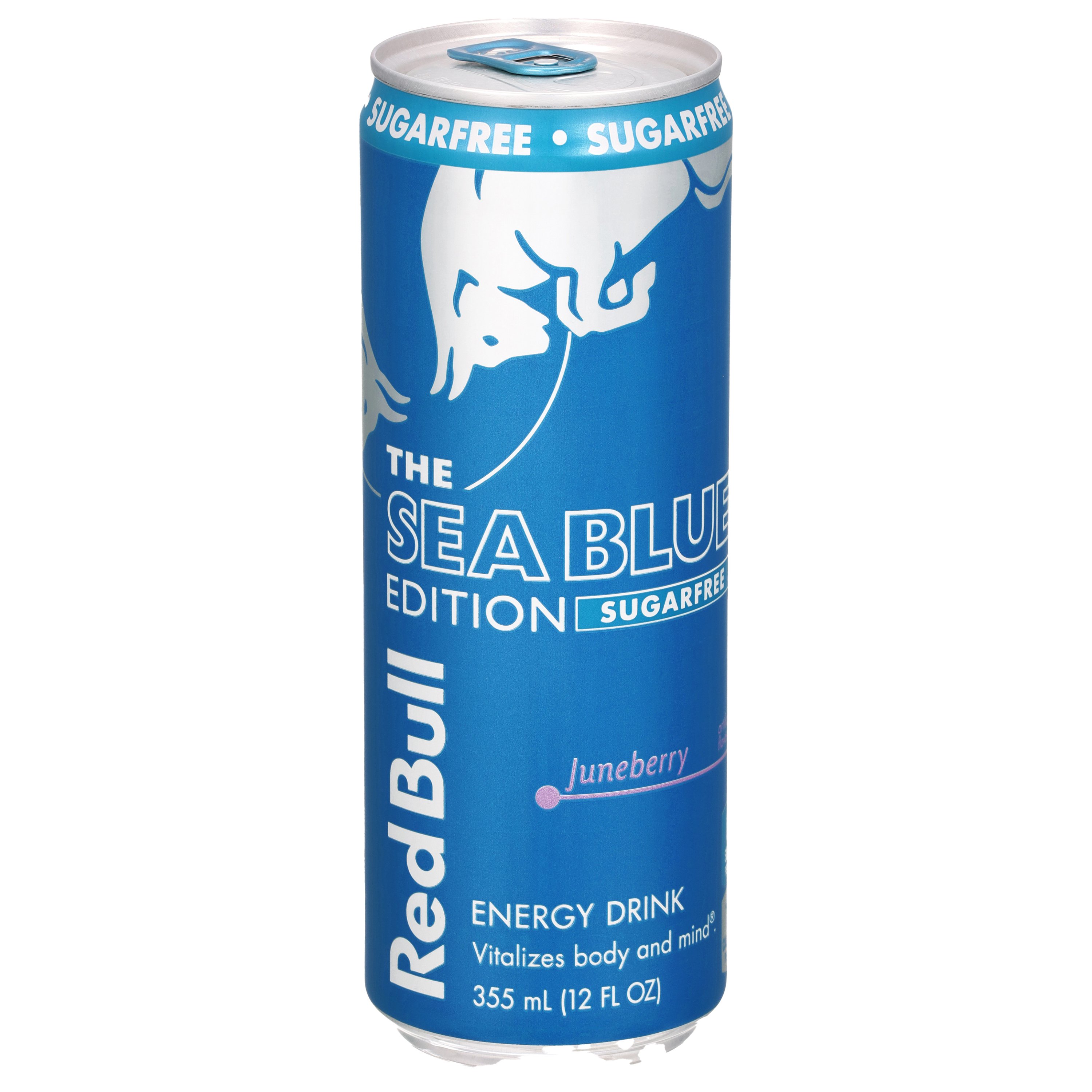 Red Bull Sugar-Free Sea Blue Edition Energy Drink - Juneberry