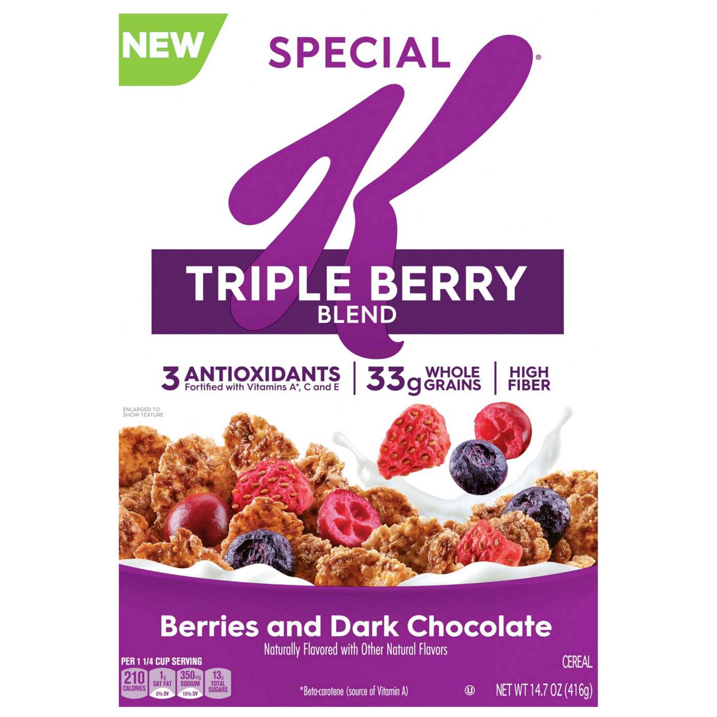 Kellogg's Special K Triple Berry Blend Cereal; image 1 of 4