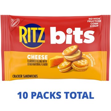 Ritz Bits Cheese Sandwich Crackers Multipack 1 oz Bags