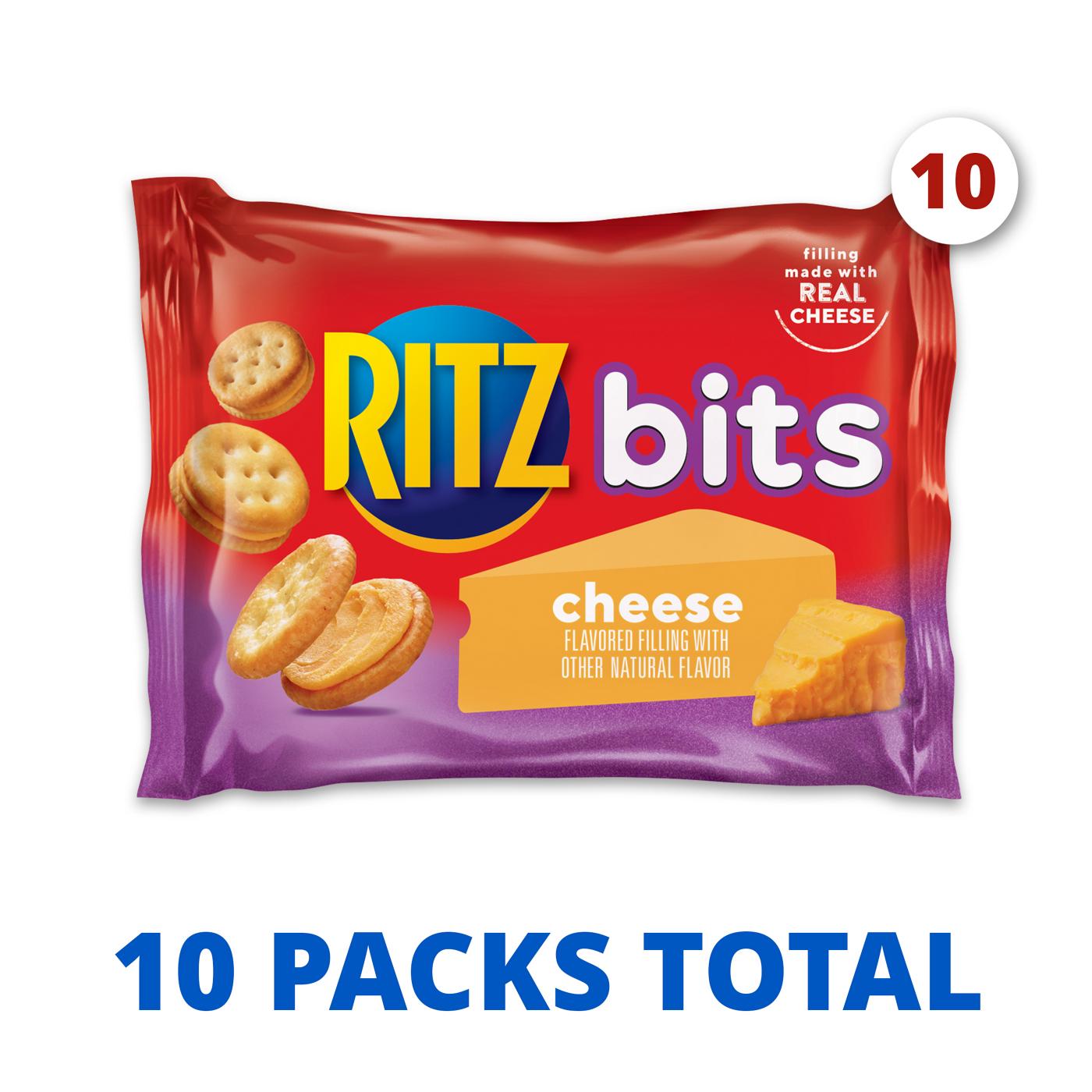 Ritz Bits Cheese Sandwich Crackers Multipack 1 oz Bags; image 6 of 9