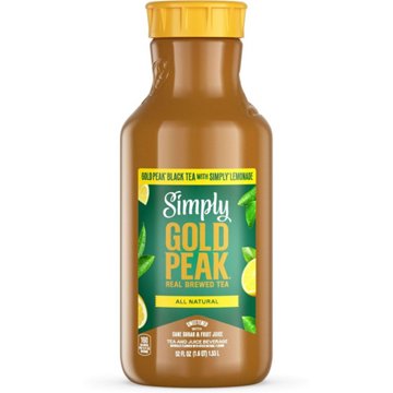Gold Peak Simply Iced Tea & Lemonade, 52 oz