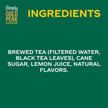 Gold Peak Simply Iced Tea & Lemonade, 52 oz